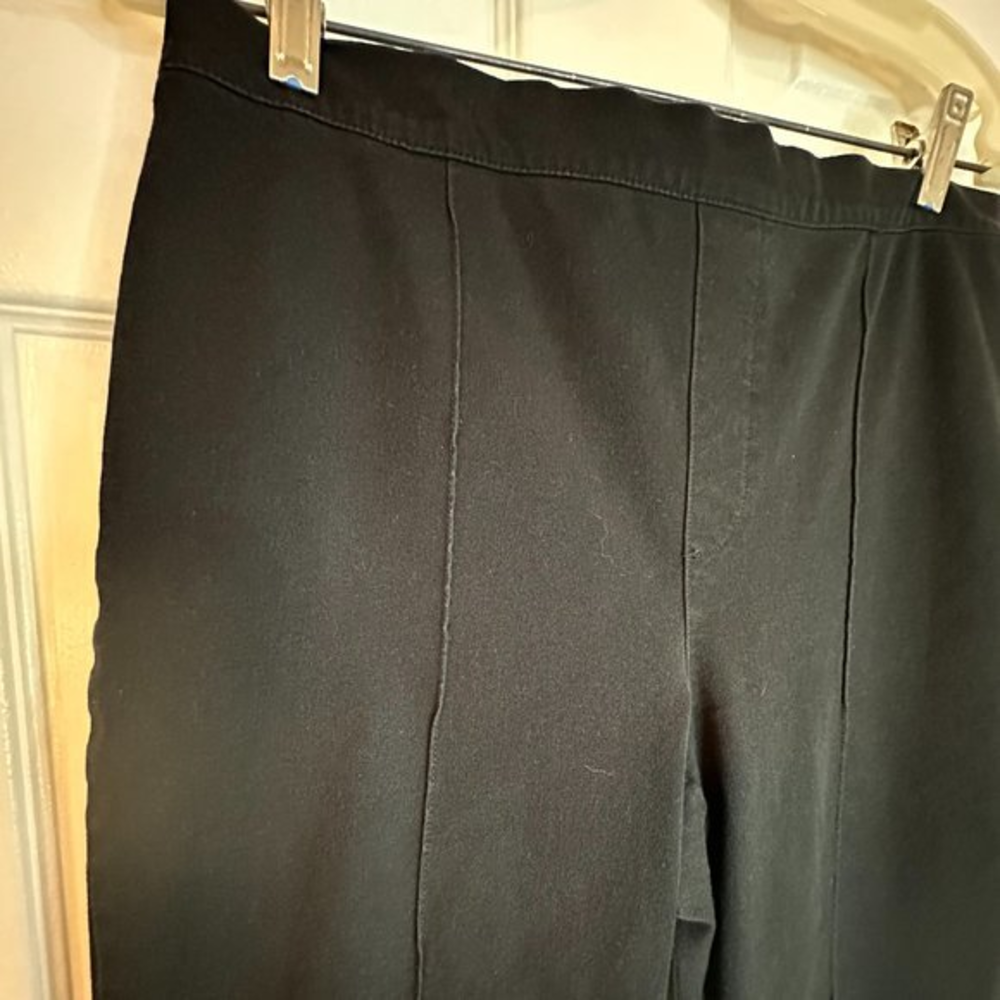 Isaac Mizrahi Live Black 12T Ankle/Capri Length Pants